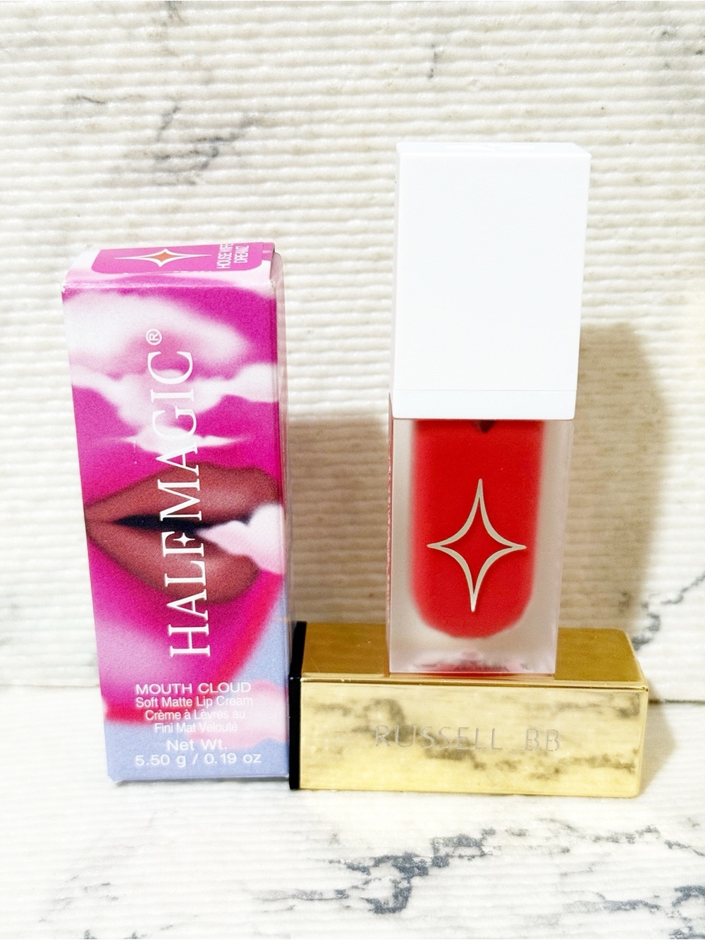 Half Magic Mouth Cloud Soft Matte Lip Cream: House Wife Dreamz (Coral)